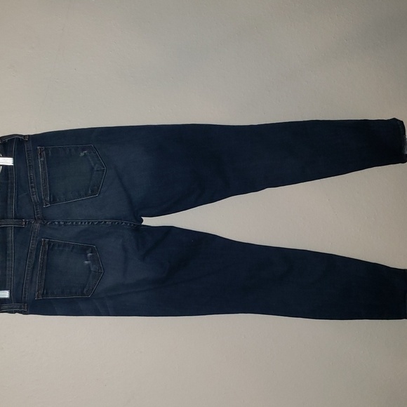 J. Crew High Distressed Toothpick Miller Wash Skinny - Picture 6 of 9
